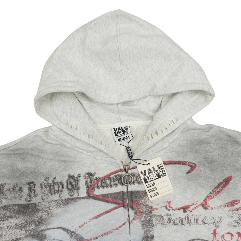 Vale Forever Valley Fest Full Zip Hoodie Grey - Picture 3 of 6